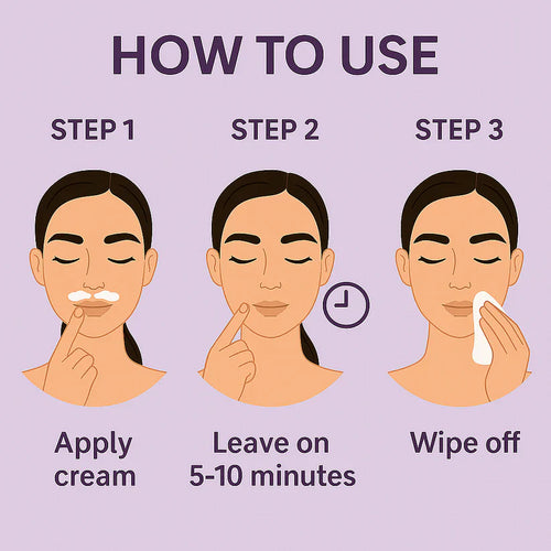 Naya Facial Hair Removal Cream